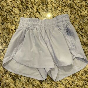 Lavender Lululemon High-Rise Track That 3” Inseam